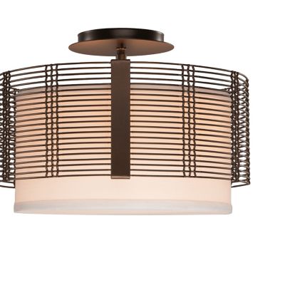 Downtown Mesh Semi-Flushmount by Hammerton Studio - Starlight Lighting USA and Canada
